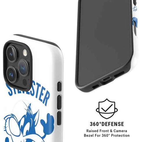 Looney Tunes Sylvester the Cat Big Head iPhone 16 Pro Magsafe Impact Case